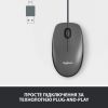 Мышка Logitech M100 USB Black (910-006652) - Изображение 2