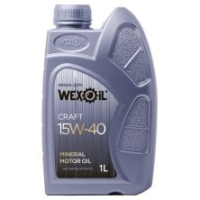 Моторна олива WEXOIL Craft 15w40 1л (WEXOIL_62565)