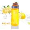Пляшка для води Casno 600 мл KXN-1116 Помаранчева (KXN-1116_Orange) - Зображення 1