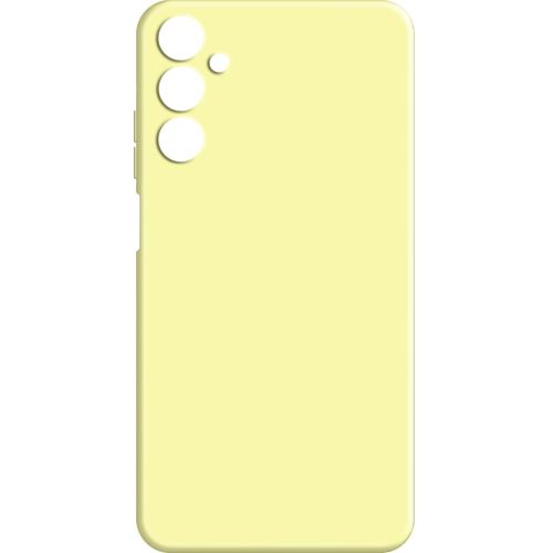 Чехол для мобильного телефона MAKE Samsung A25 Silicone Yellow (MCL-SA25YE)