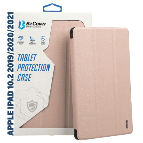 Чехол для планшета BeCover Tri Fold Hard Apple iPad 10.2 2019/2020/2021 Pink (711127)
