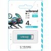 USB флеш накопичувач Wibrand 4GB Chameleon Light Blue USB 2.0 (WI2.0/CH4U6LU) - Зображення 1