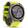 Смарт-годинник Garmin fenix 8 47mm,Saph Solar, BareTi/Graphite,AmpYe/GrphBnd (010-02906-21) - Зображення 2