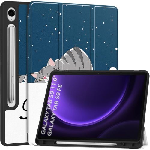 Чехол для планшета BeCover Flexible TPU Mate Samsung Tab S9 (SM-X710/SM-X716)/S9 FE (SM-X510/SM-X516B) 11.0 Good Night (712535)