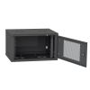 Шафа настінна Ipcom 4U, 600*350, перфорація, RAL9005 (СН-4U-060х035-ДП-9005) - Зображення 2