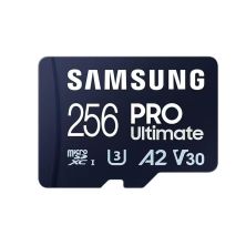 Карта пам'яті Samsung 256GB microSDXC class 10 UHS-I U3 V30 A2 Pro Ultimate (MB-MY256SA/WW) Карта пам'яті Samsung 256GB microSDXC class 10 UHS-I U3 V30 A2 Pro Ultimate (MB-MY256SA/WW)