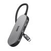 Концентратор Armorstandart USB-C to HDMI 4K, PD, 3USB, SD, microSD Grey (ARM69366) - Зображення 2