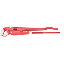 Ключ Neo Tools трубный, 45°, рабочий диапазон 0-38мм, 420мм (02-421)