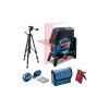 Лазерний нівелір Bosch Professional GCL2-50C+RM2+BT150 до 10м, ±0.3мм/м, 4AAx1.5В, IP54, штативі, чохол, мішеннь (0.601.066.G02) Лазерний нівелір Bosch Professional GCL2-50C+RM2+BT150 до 10м, ±0.3мм/м, 4AAx1.5В, IP54, штативі, чохол, мішеннь (0.601.066.G02) - Зображення 1