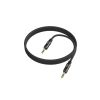 Кабель мультимедійний 3.5mm M to 3.5mm M 1.0m black BOROFONE (6941991117725) - Зображення 1
