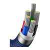Дата кабель USB-C to Lightning 1.2m 20W blue Baseus (CAJY000203) - Изображение 3