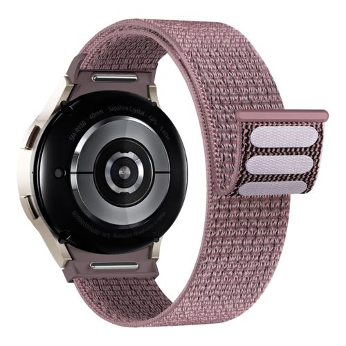 Ремешок для смарт-часов Armorstandart Nylon Band для Samsung Galaxy Watch 7 / FE / 6 / 6 Classic / 5 / 5 Pro / 4 / 4 Classic Dusty Ros (ARM86849)