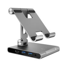 Порт-репликатор J5create Dock-Station Ipad USB-C 8-in-1 (HDMI/PD/картридер/USB-A/USB-C/Audio) (JTS224-N)