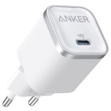 Зарядний пристрій Anker USB-C 45W Nano Charger white (A2692L21)