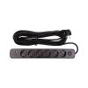 Сетевой фильтр питания PowerPlant 10м, 6 розеток,USB, Type-C (YS-N6086/10c) (EX610693) - Изображение 1