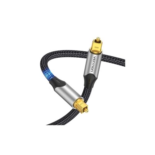 Кабель мультимедійний Optical Toslink 3.0m 5.1ch gray Vention (BAVHI)