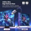 Кабель мультимедийный DisplayPort M to DisplayPort M 5.0m 8K60Hz 32.4Gbps black Ugreen (45039) - Изображение 3