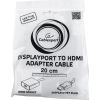 Перехідник DisplayPort to HDMI Cablexpert (A-DPM-HDMIF-002-W) - Зображення 1