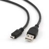 Дата кабель USB 2.0 AM to Micro 5P 0.1m Cablexpert (CCP-mUSB2-AMBM-0.1M) - Изображение 1