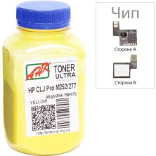Тонер HP CLJ Pro M252/M277 40г Yellow +chip AHK (1505177)