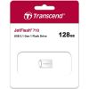 USB флеш накопичувач Transcend 128GB JetFlash 710 Silver USB 3.0 (TS128GJF710S) - Зображення 3