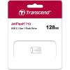 USB флеш накопитель Transcend 128GB JetFlash 710 Silver USB 3.0 (TS128GJF710S) - Изображение 3