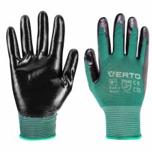 Захисні рукавиці Verto нітрилові покриттям, р. 8 (97H151)