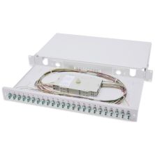 Патч-панель 1U, 24xLC duplex, incl, Splice Cass, OM3 Color Pigtails, Ada Digitus (DN-96332/3)