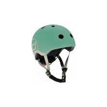 Шлем Scoot&Ride LED 51-55 см S/M Forest (SR-190605-FOREST)