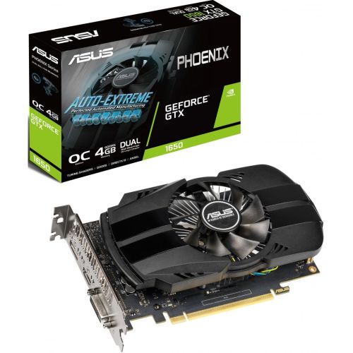 Видеокарта ASUS GeForce GTX1650 4096Mb PH OC (PH-GTX1650-O4G)