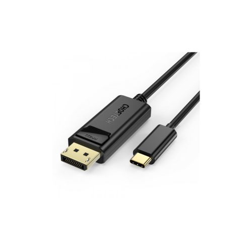 Кабель мультимедійний USB-C to DisplayPort M 1.8m 4K60Hz Choetech (XCP-1801BK)