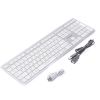 Клавіатура A4Tech FBX50C USB/Bluetooth White (FBX50C White) - Зображення 3