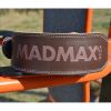 Атлетичний пояс MadMax MFB-246 Full leather шкіряний Chocolate Brown M (MFB-246_M) - Зображення 2