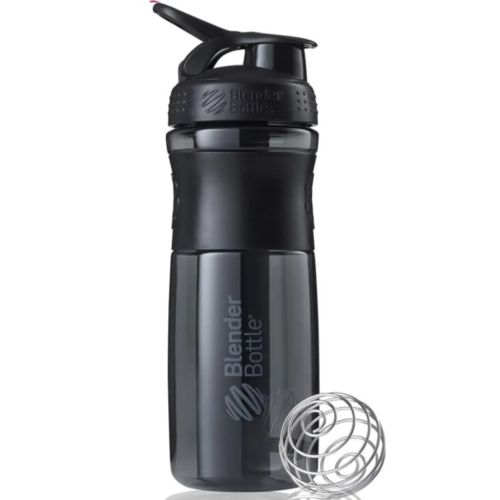 Шейкер спортивный BlenderBottle SportMixer Flip 28oz/820ml Black (SM 28oz Black)