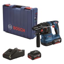 Перфоратор Bosch GBH 185-LI, 18В, SDS-Plus, 1.9Дж, бесщеточный, 2х4.0Ah (0.611.924.021)