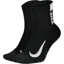 Шкарпетки Nike U NK MLTPLIER ANKLE 2PR SX7556-010 34-38 2 пари Чорні (194275662978)