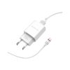 Зарядное устройство BOROFONE BA20A Sharp charger set (Lightning) White (BA20AMW) - Изображение 1