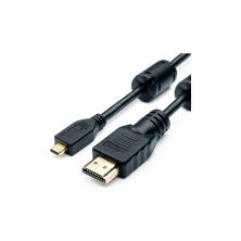 Кабель мультимедийный HDMI A to HDMI D (micro), 1.0m Atcom (22401)