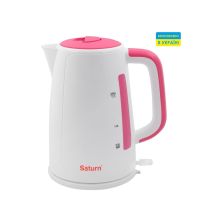 Электрочайник Saturn ST-EK8435U White/Pink