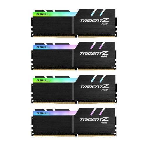 Модуль пам'яті для комп'ютера DDR4 128GB (4x32GB) 3600 MHz Trident Z RGB G.Skill (F4-3600C18Q-128GTZR)