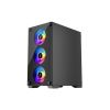 Корпус 1stPlayer X2-M-BK-4F1 - Изображение 3