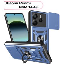 Чохол до мобільного телефона BeCover Military Xiaomi Redmi Note 14 4G Blue (713452) Чохол до мобільного телефона BeCover Military Xiaomi Redmi Note 14 4G Blue (713452)