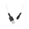 Дата кабель USB 2.0 AM to Lightning 1.0m 2.4A silicone BX31 white BOROFONE (6931474710369) - Изображение 2