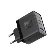 Зарядное устройство Promate powerport-45 2xUSB-C PD + USB-A QC 45W Black (powerport-45.black) Зарядное устройство Promate powerport-45 2xUSB-C PD + USB-A QC 45W Black (powerport-45.black)