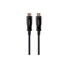 Кабель мультимедийный HDMI M to HDMI M 30.0m V2.0 4K 60Hz AOC Cablexpert (CCBP-HDMI-AOC-30M-02)