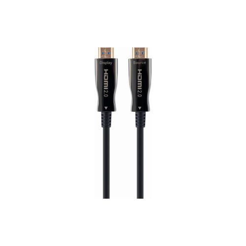 Кабель мультимедийный HDMI M to HDMI M 30.0m V2.0 4K 60Hz AOC Cablexpert (CCBP-HDMI-AOC-30M-02)