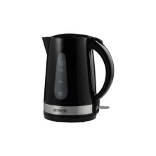 Електрочайник Gorenje 1.7л, 2,200 Вт, strix контроль, скло, чорний (K17OGP)