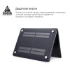 Чехол для ноутбука Armorstandart 13.3 MacBook Air 2018 (A2337/A1932/A2179) Black Matte Shell (ARM58731) - Изображение 3