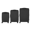 Набір валіз 2E Aero (L+M+S), чорні (2E-SPP-AERO-SET3-BK) - Зображення 3