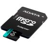 Карта пам'яті ADATA 64GB microSD class 10 UHS-I U3 V30 A2 Premier Pro SD 6.0 (AUSDX64GUI3V30SA2-RA1) - Зображення 2